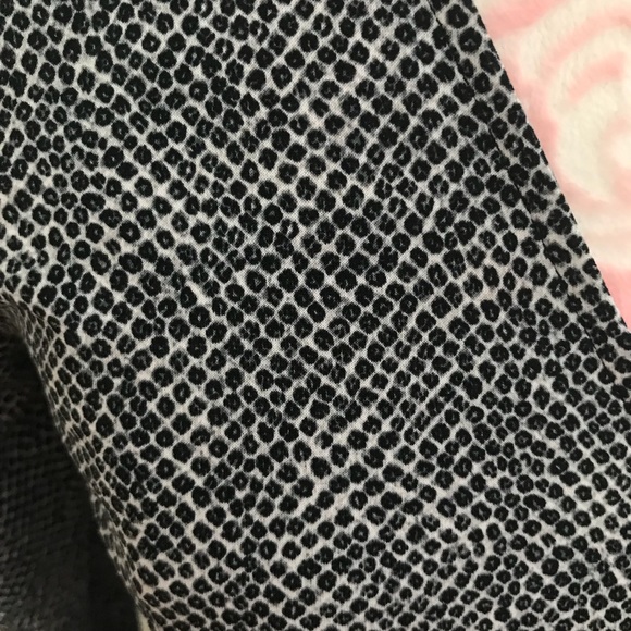 New Michael Kors Black Leopard Print Wrap Dress M - Picture 5 of 8